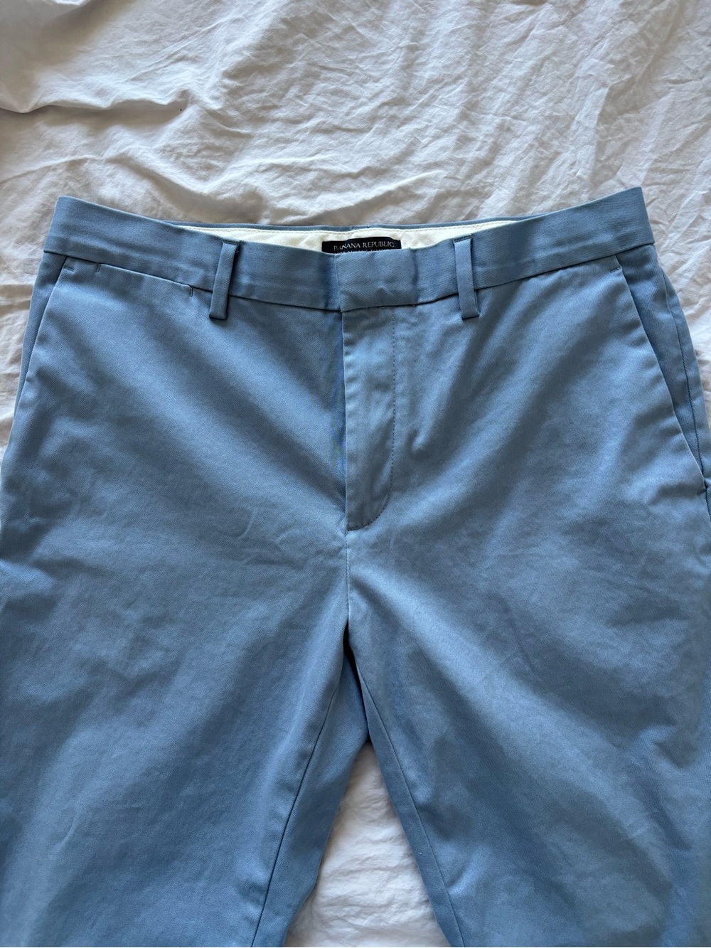 Banana Republic Classic Slim Light Blue Chinos